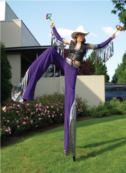 Purple Cowgirl