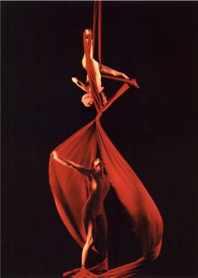 Silk with Dancer on Ground